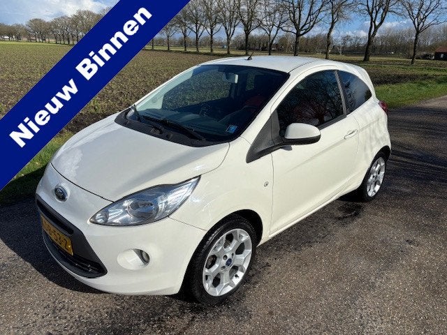 Ford Ka 1.2 Titanium Airco 16 "89600 km ! (bj 2009), Voorwielaandrijving, Gebruikt, 1242 cc, 4 cilinders