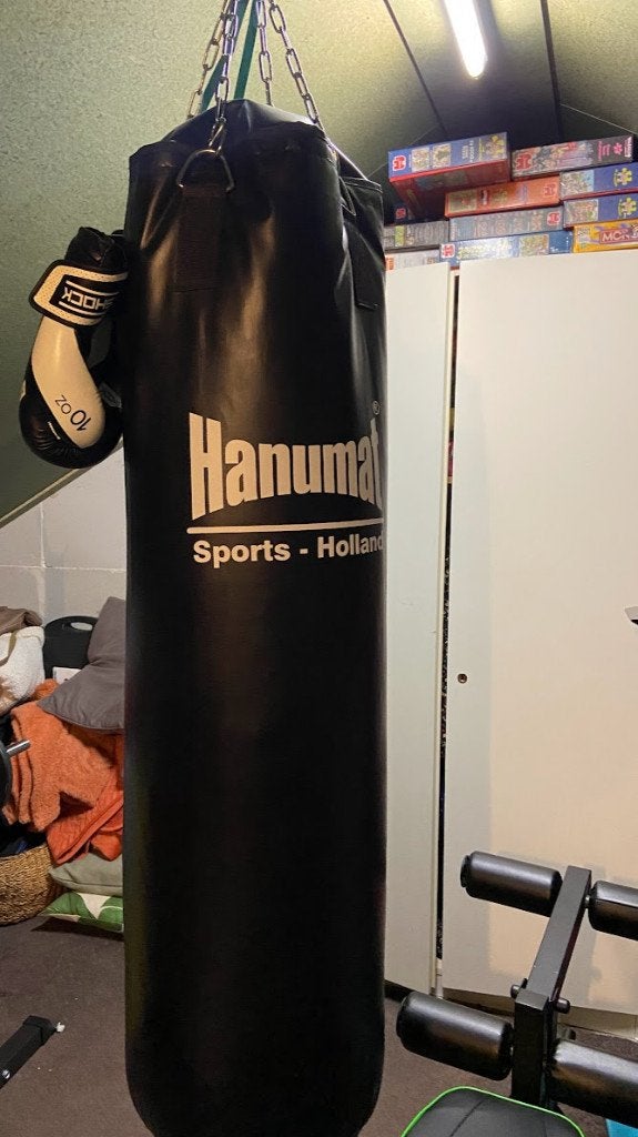 Bokszak Hanumat 120 cm/32 KG, Sport en Fitness, Ophalen, Zo goed als nieuw, Bokszak