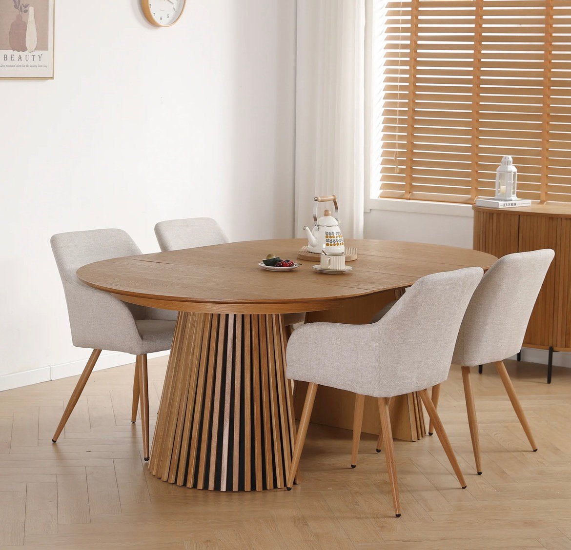Partij Nieuwe eetkamerstoelen. Nieuw in doos., Huis en Inrichting, Stoelen, Ophalen, Overige kleuren, Nieuw, Modern
