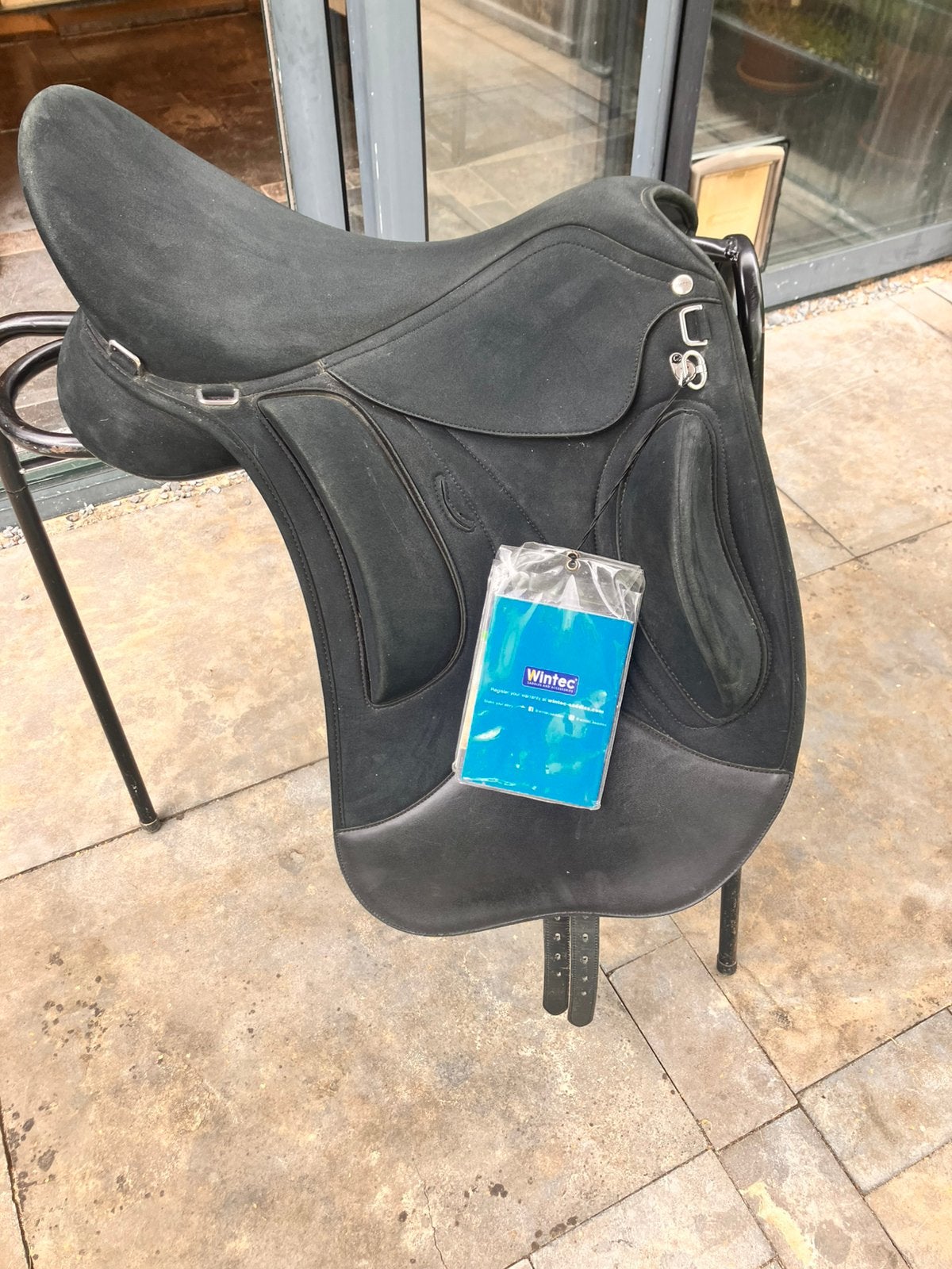 Wintec pro endurance Hart 17,5 inch, Dieren en Toebehoren, Ophalen of Verzenden, Zo goed als nieuw, Dressuur