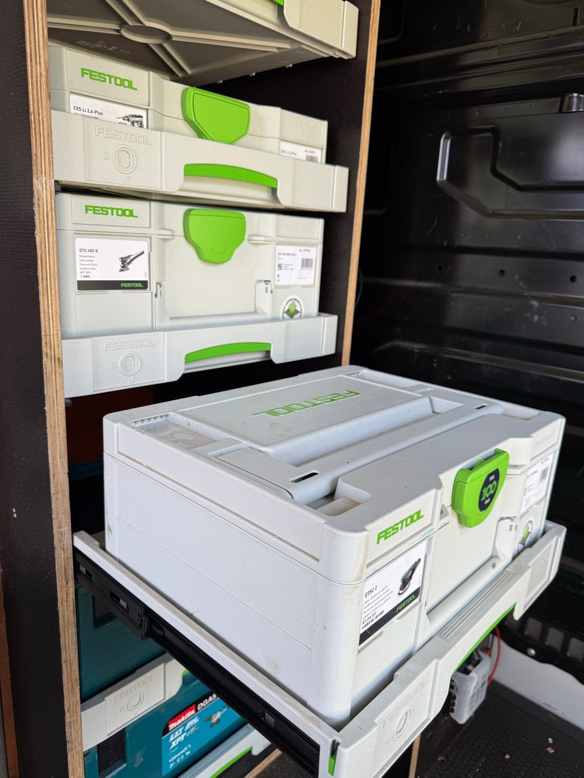 Festool SYS-AZ Uittreklade - 500692 (8 stuks), Doe-het-zelf en Verbouw, Gereedschap | Handgereedschap, Ophalen of Verzenden, Zo goed als nieuw