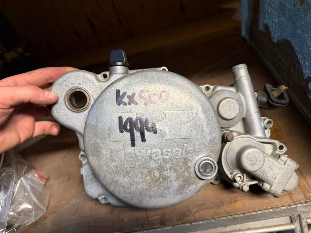 Kawasaki kx500 kx 500 1994 onderdelen, Motoren, Ophalen, Gebruikt
