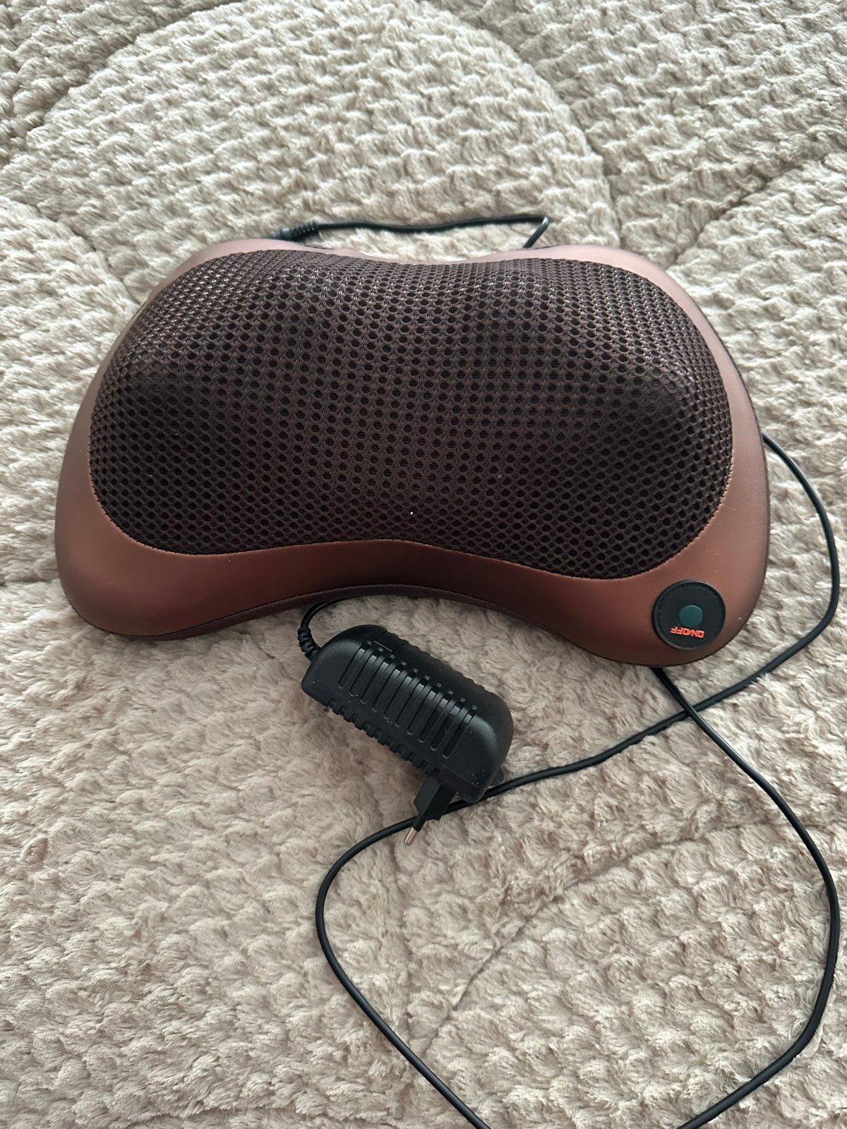 Shiatsu Massagekussen met Warmtefunctie, Sport en Fitness, Ophalen of Verzenden, Zo goed als nieuw, Massagestoel of Kussen