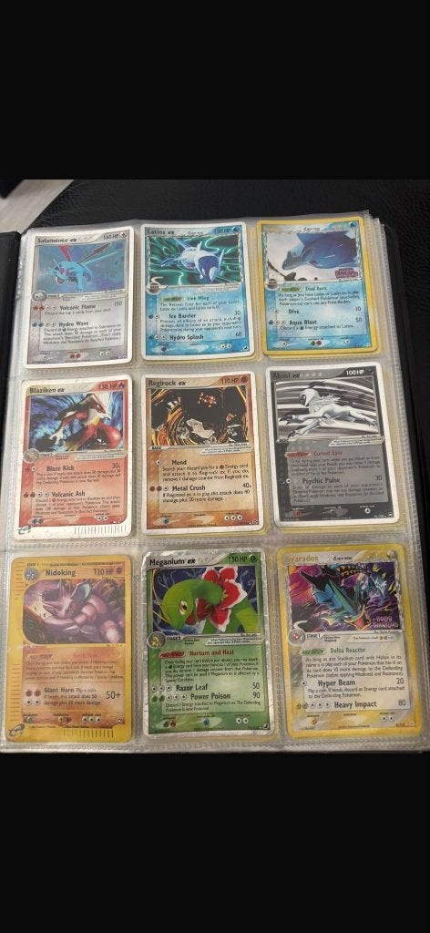 okémon verzameling  EX, Holo, Reverse & oude kaarten in map, Hobby en Vrije tijd, Verzamelkaartspellen | Pokémon, Verzenden, Gebruikt
