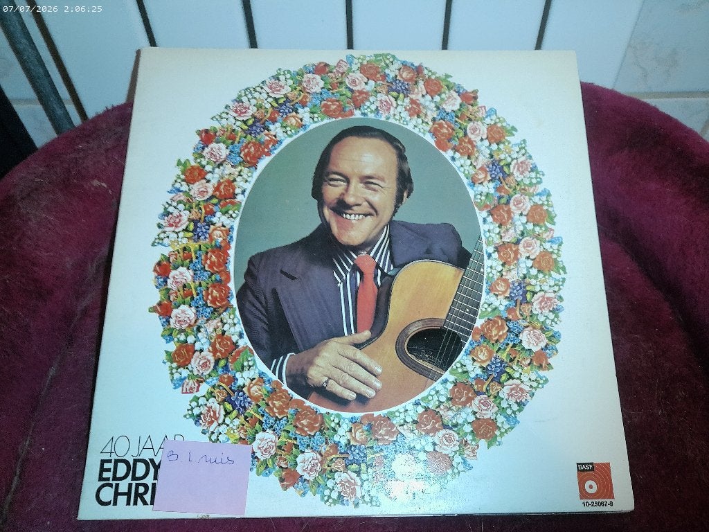 LP 40 jaar Eddy Christiani, LP, Gebruikt, Ophalen of Verzenden, 12 inch