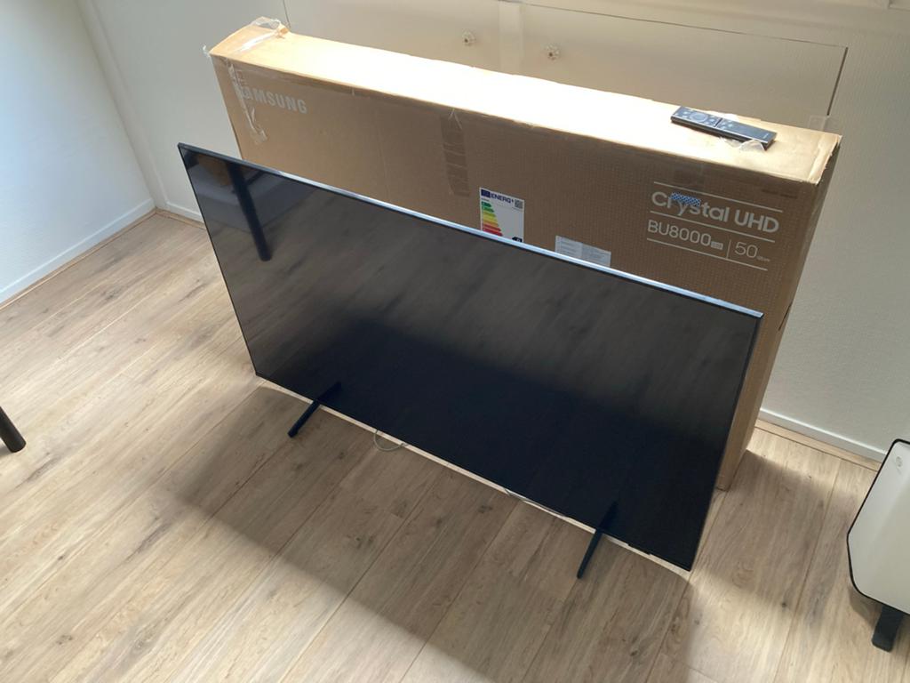 Samsung Crystal UHD BU8000 50” (2022) - defect, Audio, Tv en Foto, Televisies, Ophalen, LED, 50 Hz, Samsung