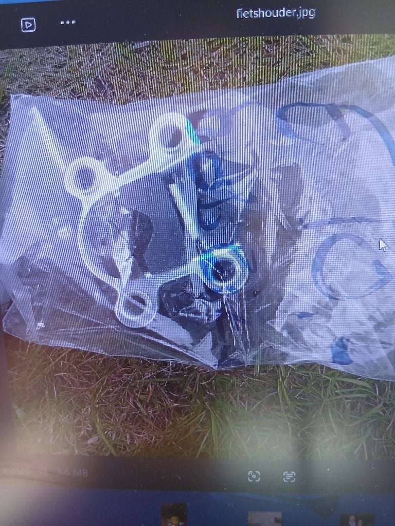 Beugel voor fietsstoel, Ophalen, Zo goed als nieuw