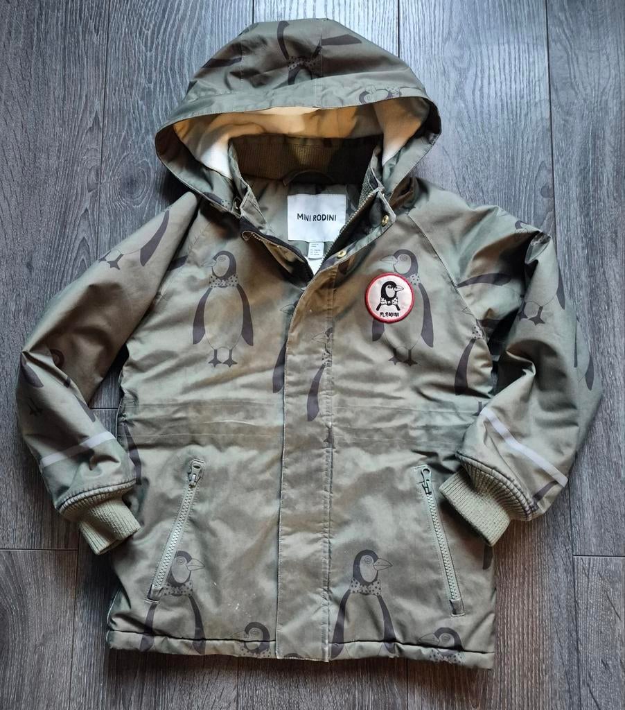 Geweldig jasje Mini Rodini 128, Gebruikt, Jongen of Meisje, Ophalen of Verzenden, Mini Rodini