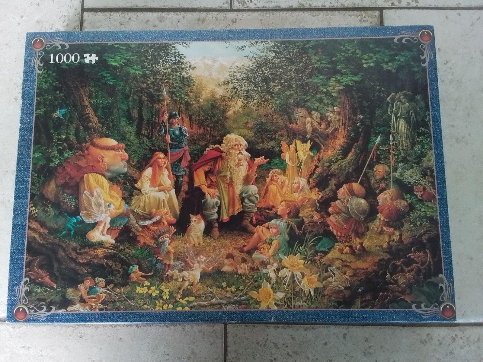 The art of James Christensen Once up a Time 1000 stukjes, Hobby en Vrije tijd, Ophalen, 500 t/m 1500 stukjes, Zo goed als nieuw