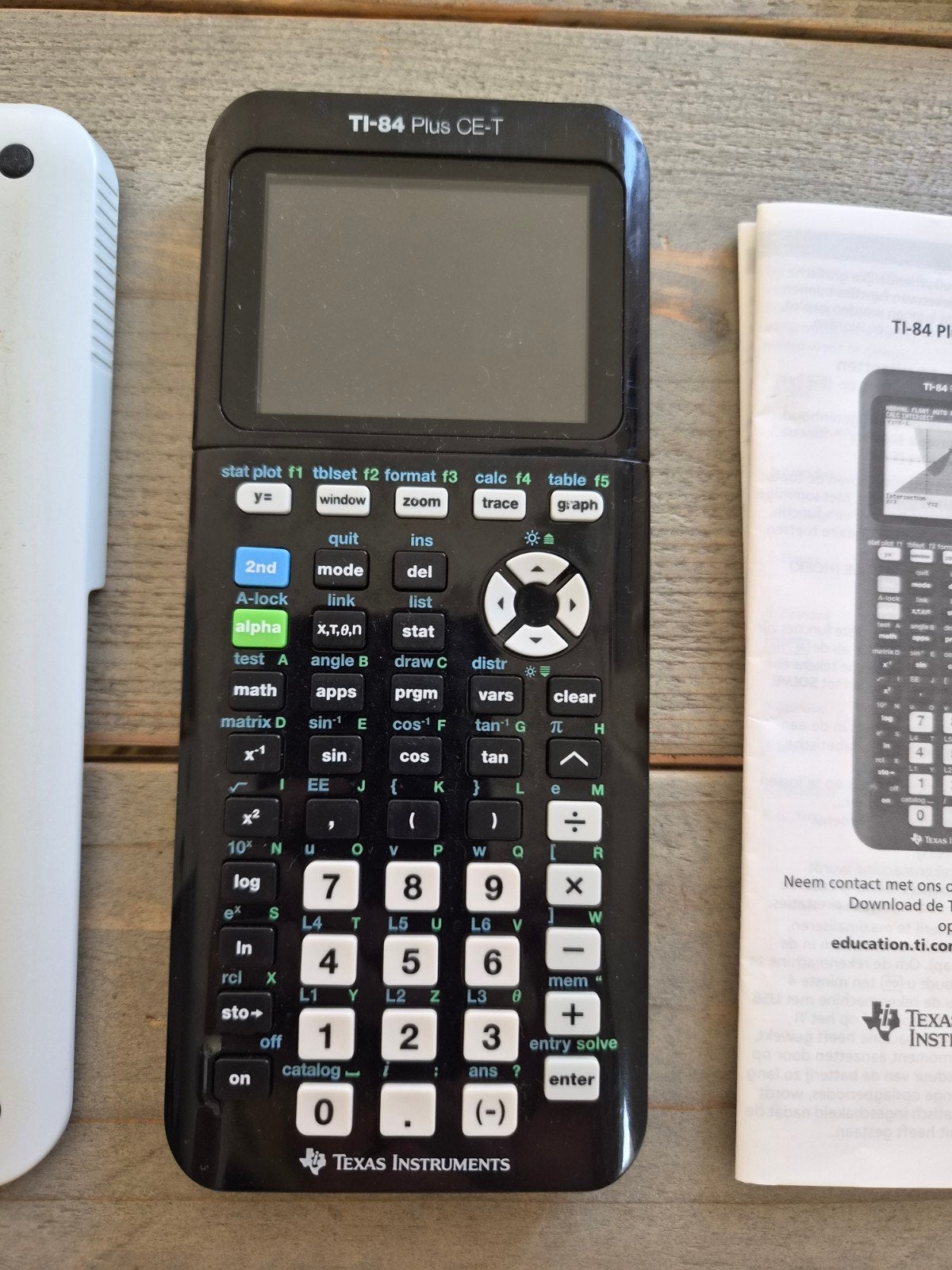 TI 84 Plus CE-T grafische rekenmachine, Diversen, Ophalen of Verzenden, Gebruikt
