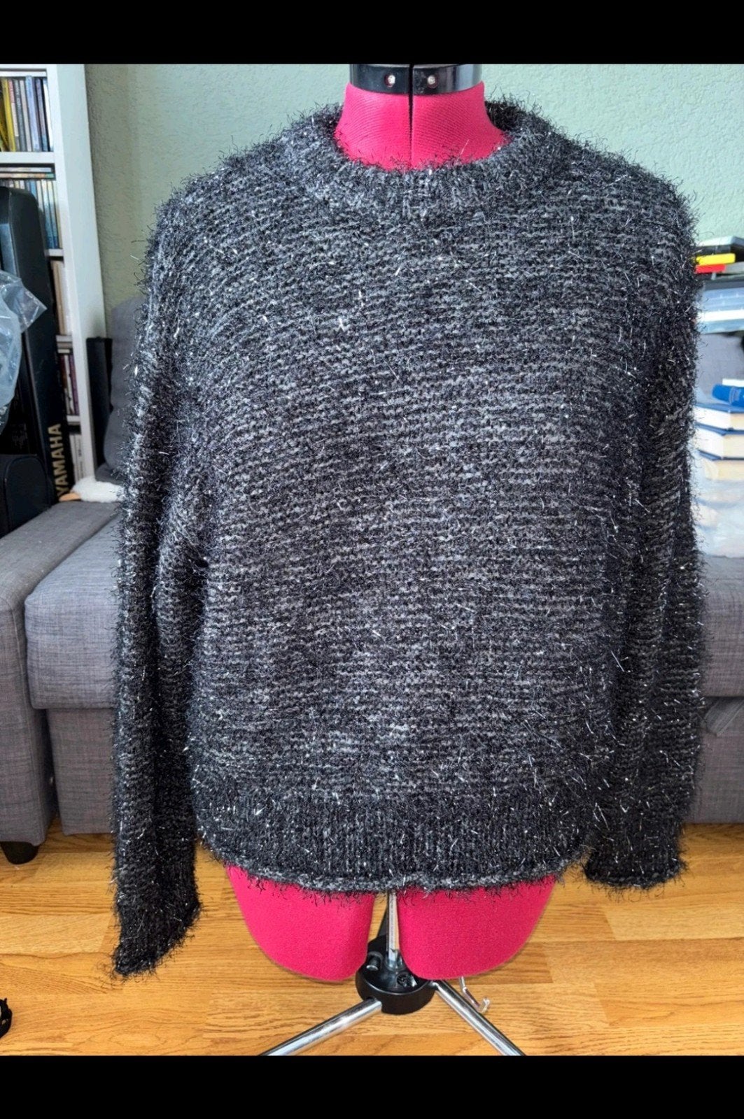 zwart witte trui Jake s maat M, Maat 38/40 (M), Zwart, Jake s, Ophalen of Verzenden