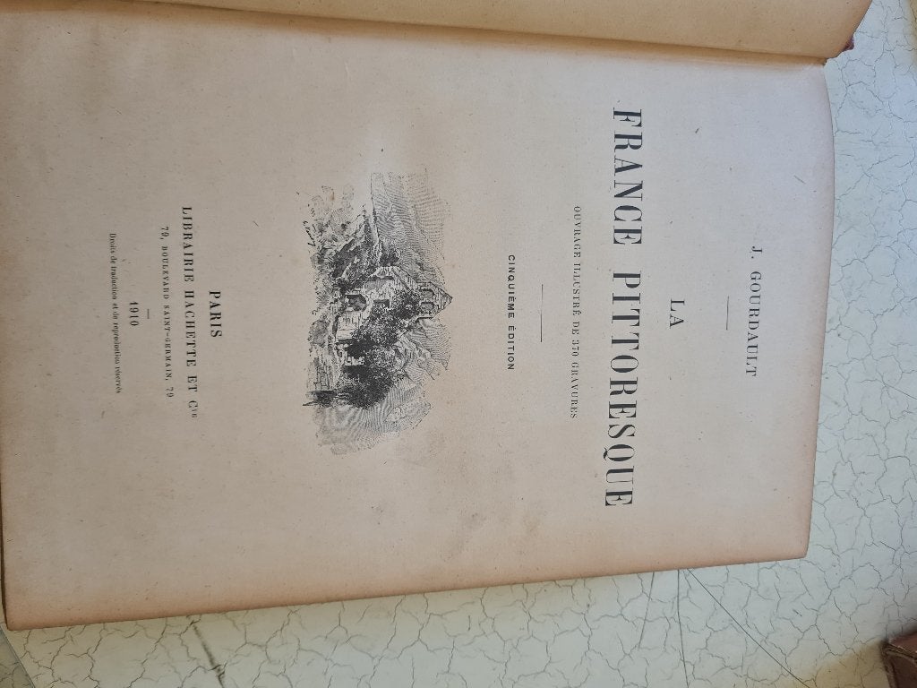 Antiek boek La France Pittoresque, Ophalen of Verzenden, J. Gourdault