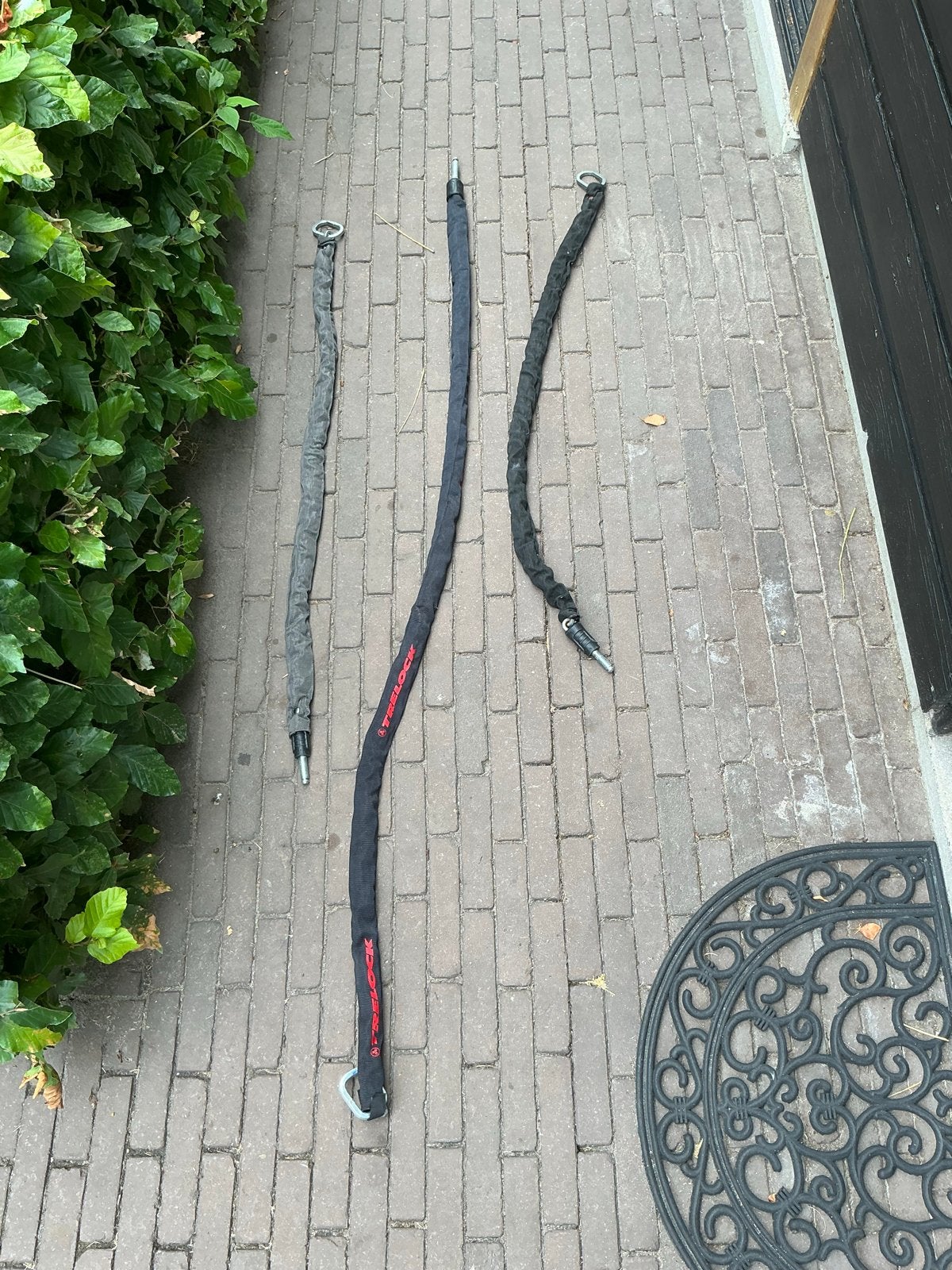 Fietssloten: 1x 150cm en 2x 90cm kettingsloten, Ophalen, Gebruikt, Kettingslot