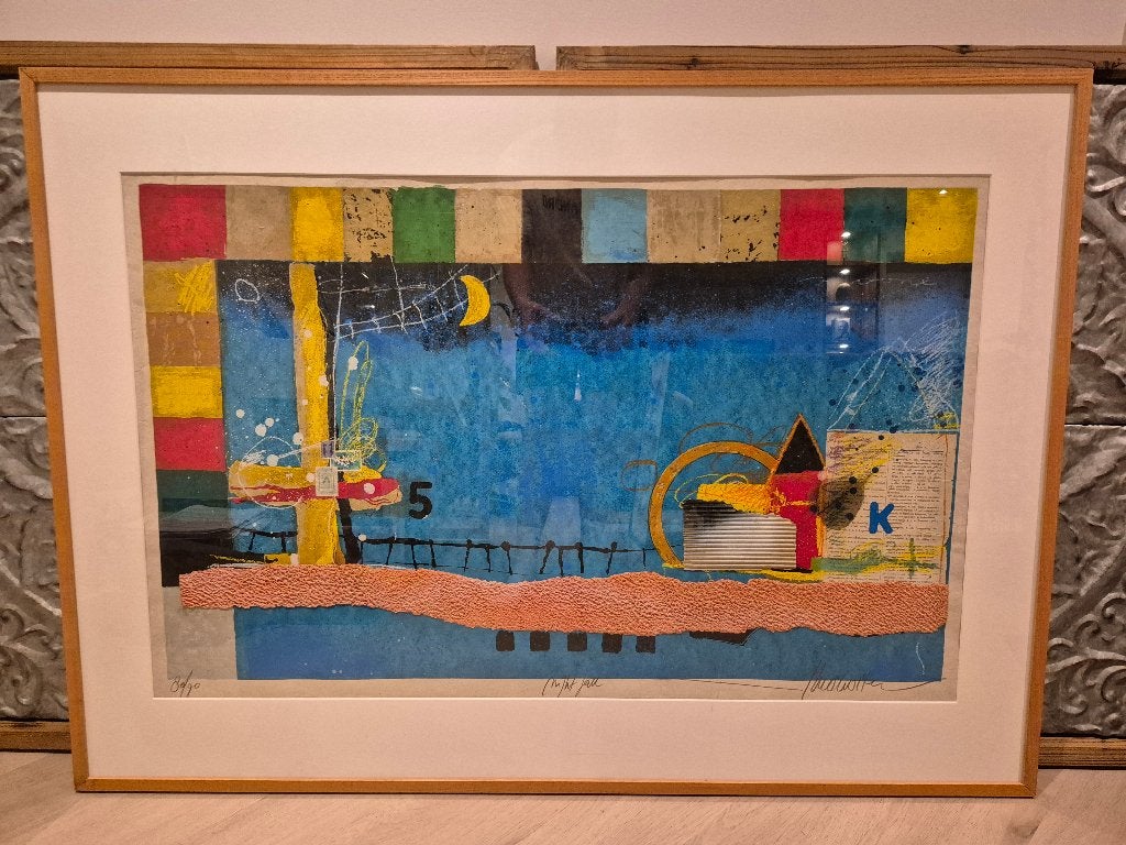 Theo Koster - 2 kunstwerken, Genummerd, Ophalen, Overige onderwerpen, Overige techniek