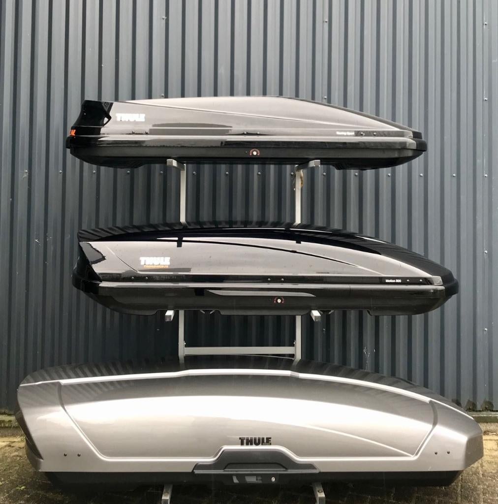 Thule dakkoffers Small, Medium, Large, XL, XXL zwart &zilver, Auto diversen, Ophalen, Gebruikt