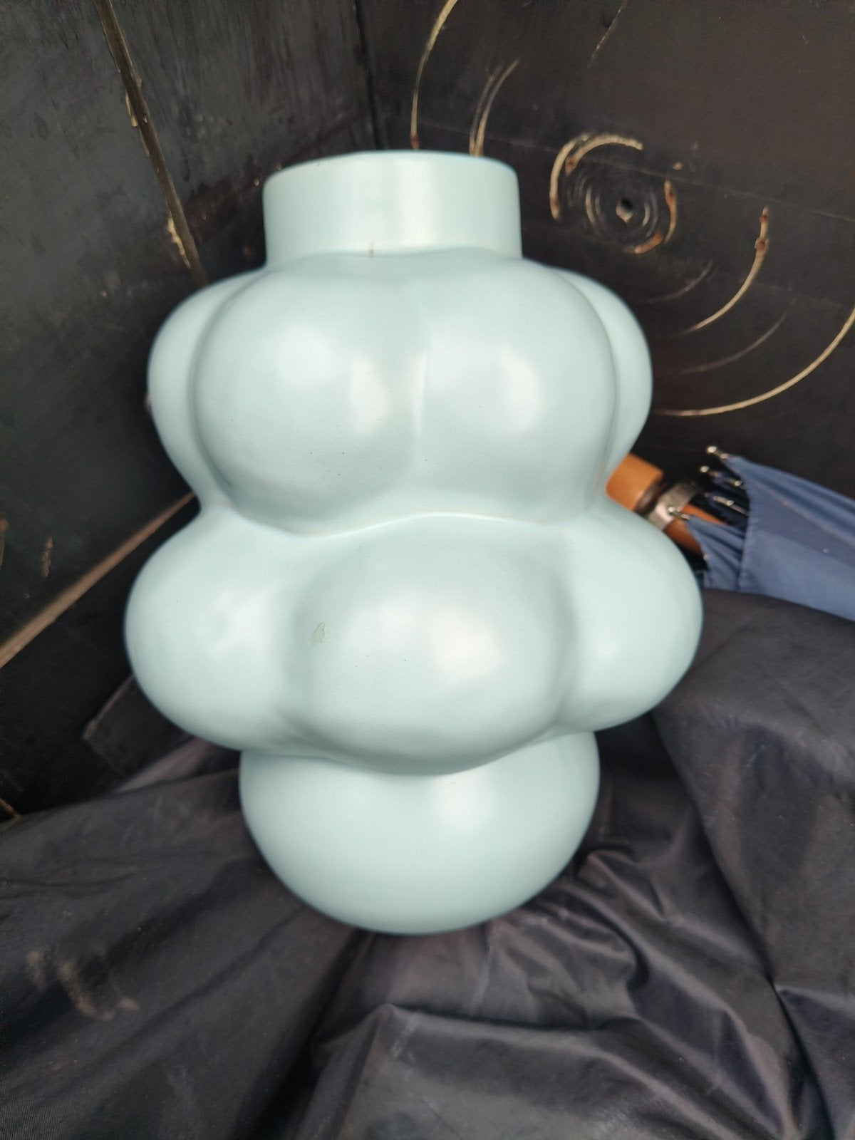 Louise Roe Balloon 04 Vaas - Sky Blue, Blauw, Ophalen of Verzenden, Zo goed als nieuw, Steen/keramiek