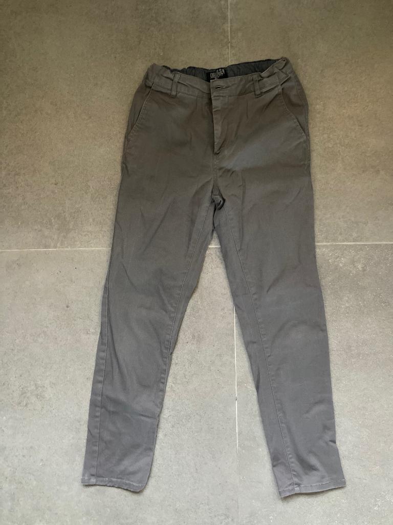 Jeans jongens grijs maat 158 slim fit, Kinderen en Baby's, Kinderkleding | Maat 158, Zo goed als nieuw, Jongen, Broek, Ophalen of Verzenden