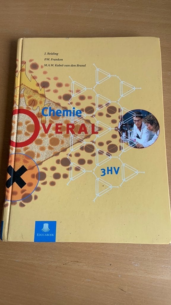 Chemie overal 3HV, Boeken, Ophalen of Verzenden, Zo goed als nieuw, VWO, Scheikunde