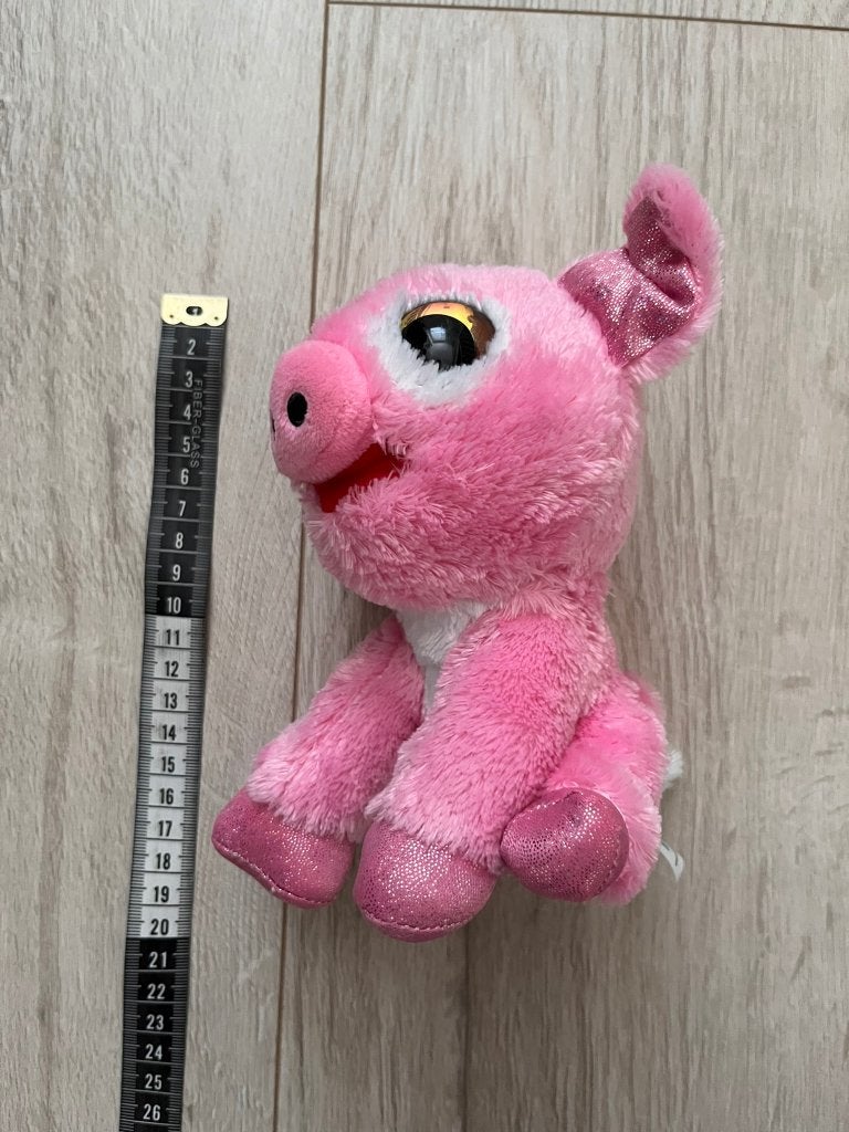 Lumo Stars Knuffel - Pig Piggy, 15cm, Overige merken, Overige karakters, Overige typen, Ophalen of Verzenden