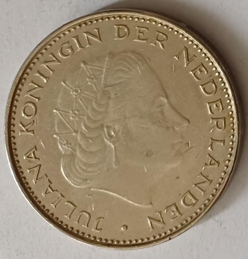 2 gulden 50 Juliana unie van utrecht, Postzegels en Munten, Ophalen of Verzenden, Overige typen