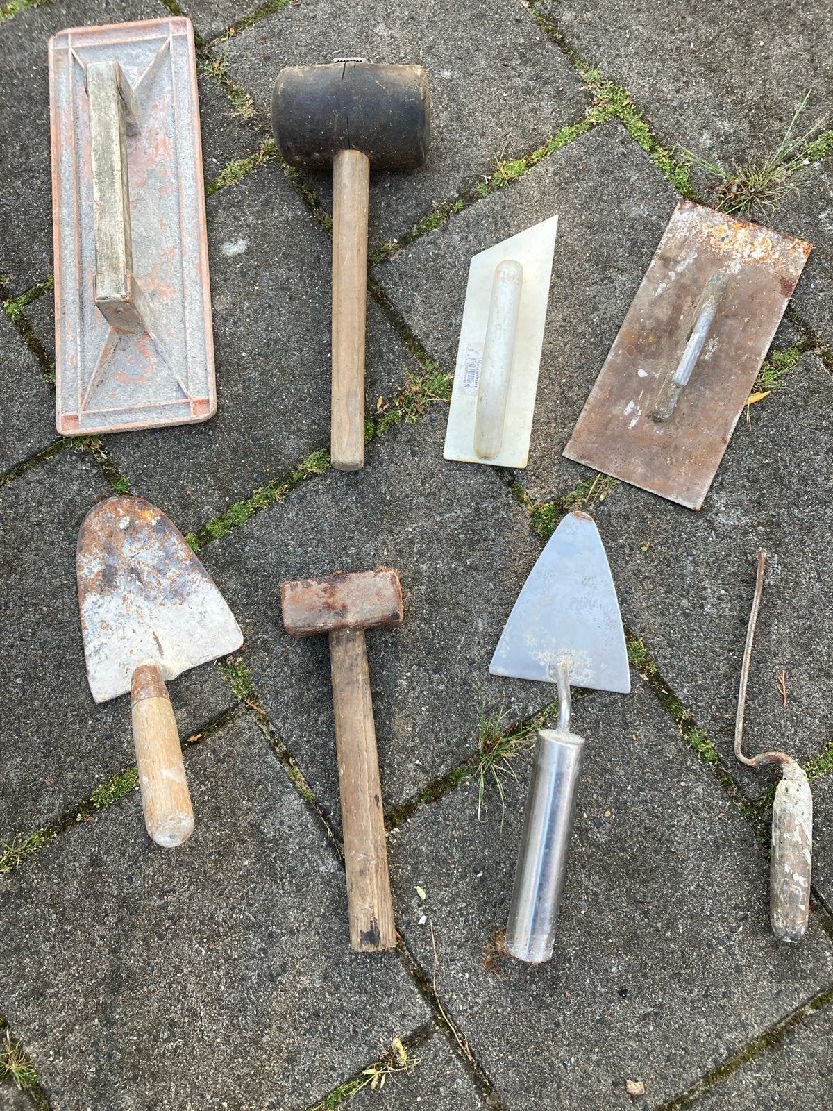 Diverse set van metselgereedschap, Ophalen of Verzenden, Gebruikt