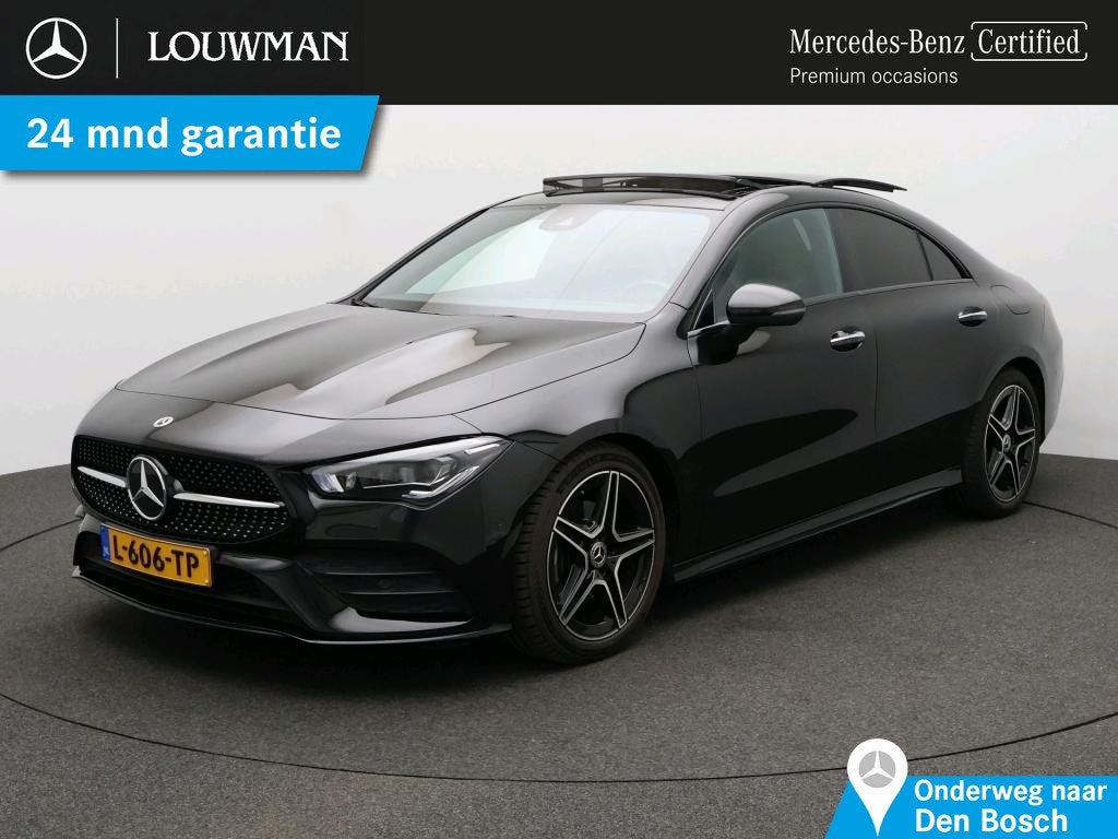 Mercedes-Benz CLA-Klasse 180 Business Solution AMG AMG Line, 4 cilinders, Zwart, Origineel Nederlands, Bedrijf