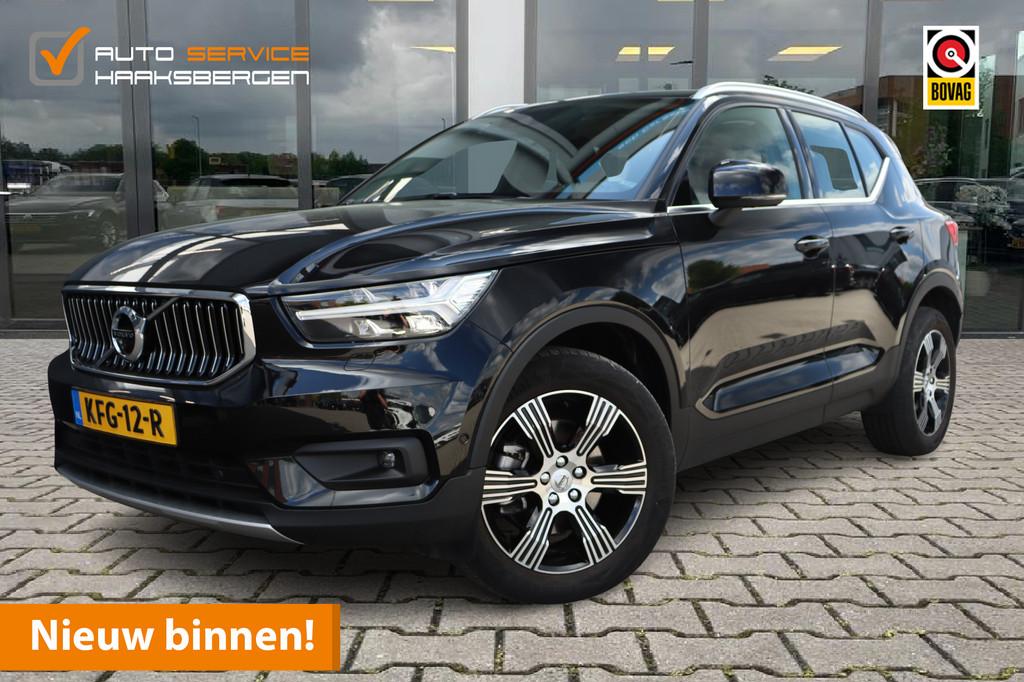Volvo XC40 2.0 B4 Inscription | ACC | Camera | Memory |, Auto's, Gebruikt, 4 cilinders, Zwart, Leder