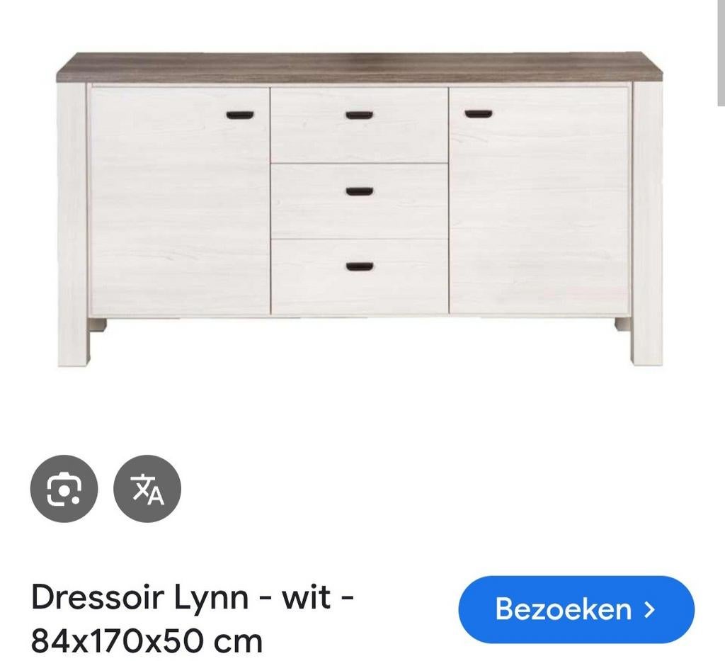 Meubelset Lynn van leen bakker, Huis en Inrichting, Kasten | Dressoirs, Ophalen, Gebruikt, 150 tot 200 cm, Modern landelijk