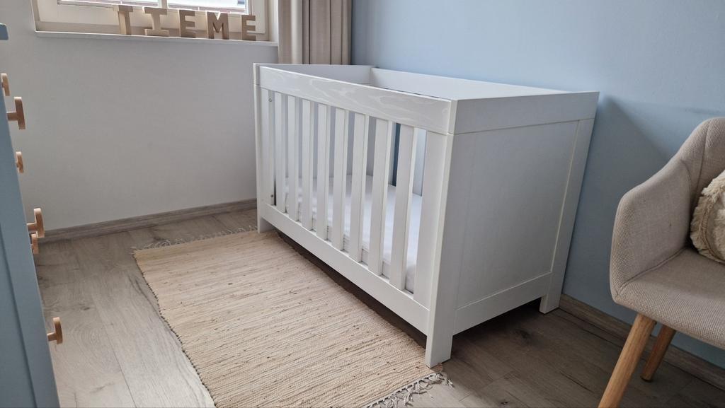 Ledikant Interbaby incl. matras, Ophalen, Zo goed als nieuw, Jongetje of Meisje