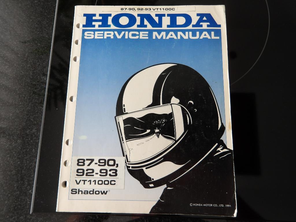 Werkplaatshandboek HONDA VT1100C Shadow, Motoren, Handleidingen en Instructieboekjes, Verzenden, Honda