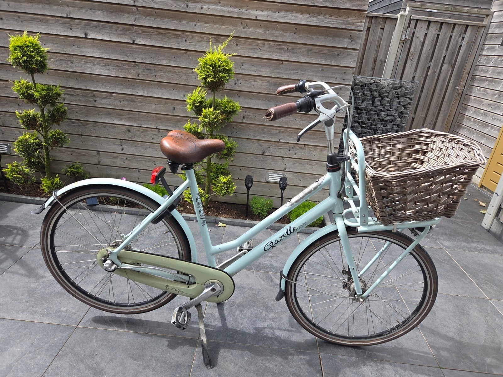 Gazelle fiets, Ophalen, Gebruikt