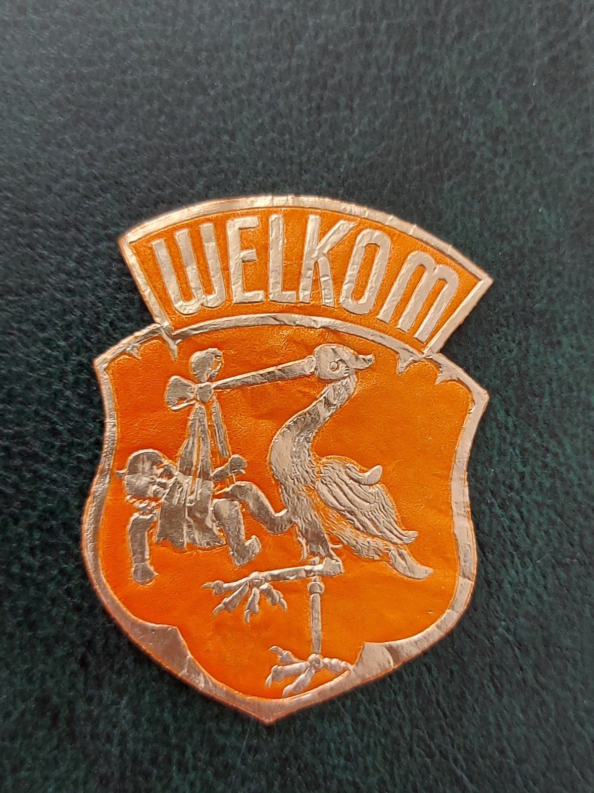 Sluitzegel WELKOM, Verzenden, Kaart, Foto of Prent