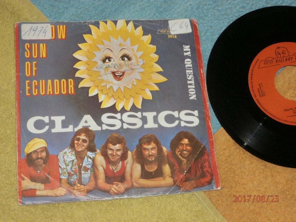 Classics - Yellow Sun Of Ecuador., Gebruikt, 7 inch, Pop, Fotohoes