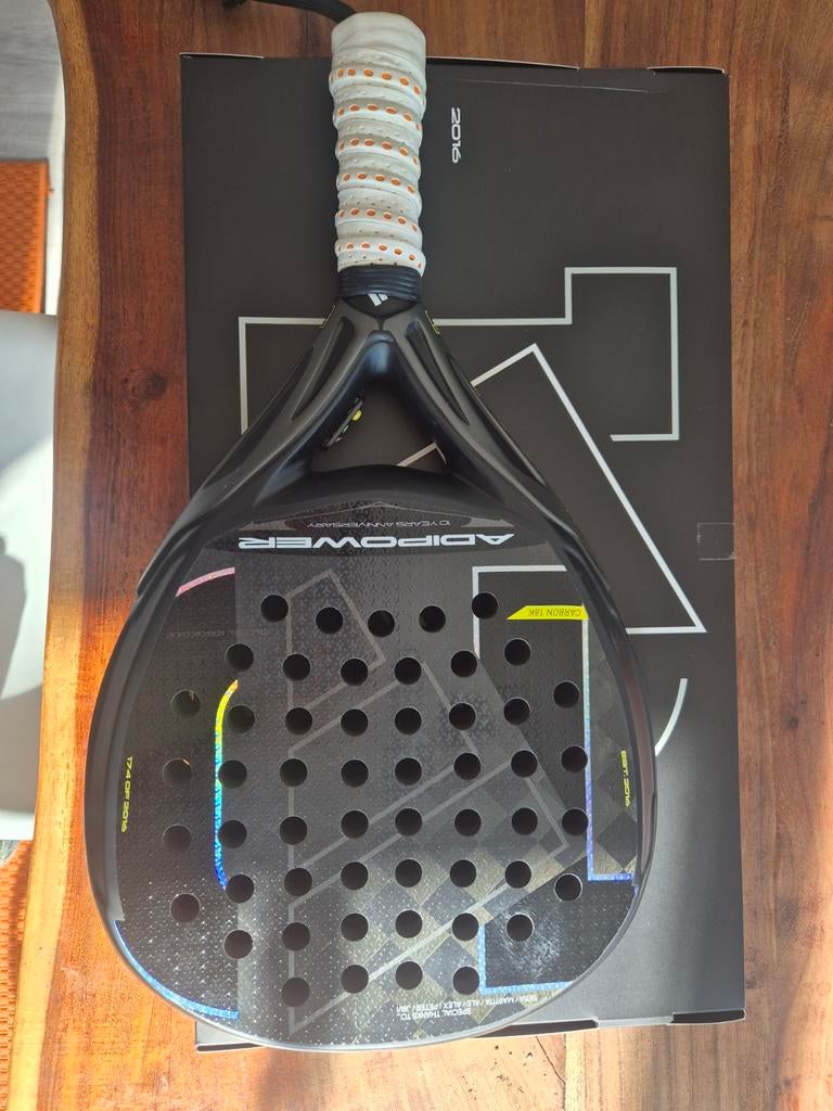 Adidas Adipower 10th Year anniversary Padel Racket met tas, Ophalen of Verzenden