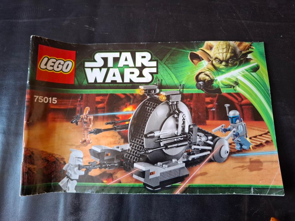 Lego Star Wars 75015 Corporate Alliance Tank Droid, Star Wars, Lego, Ophalen of Verzenden, Zo goed als nieuw