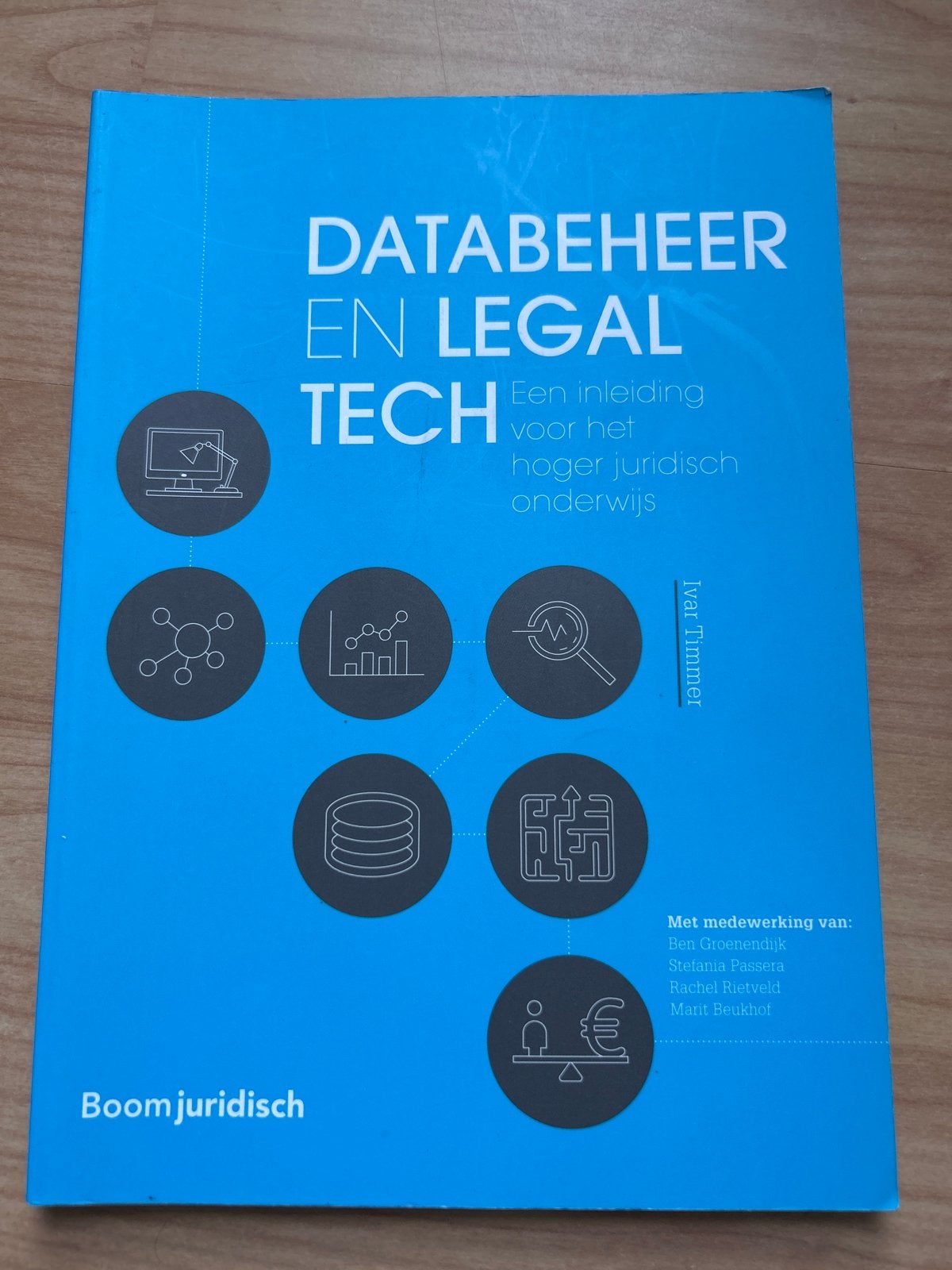 Databeheer en Legal Tech - Ivar Timmer (HBO/WO), Ophalen of Verzenden, Gamma, Zo goed als nieuw, HBO