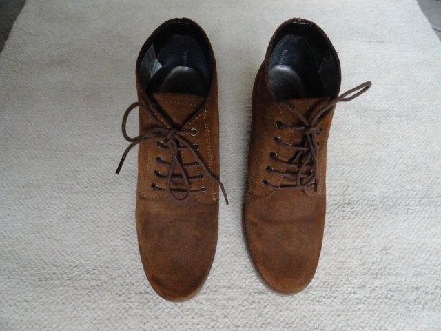 Esprit Bruine Suede Pumps Maat 37, Kleding | Dames, Schoenen, Verzenden, Zo goed als nieuw, Bruin