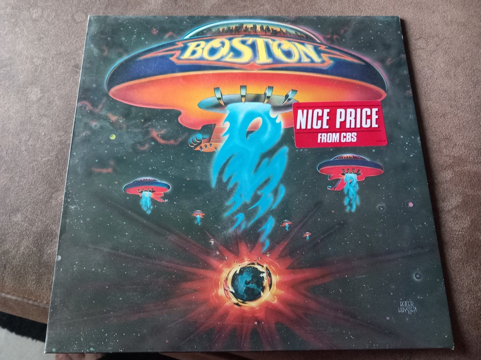 Boston - Boston LP (Nice Price from CBS), LP, Rock, Gebruikt, Ophalen of Verzenden
