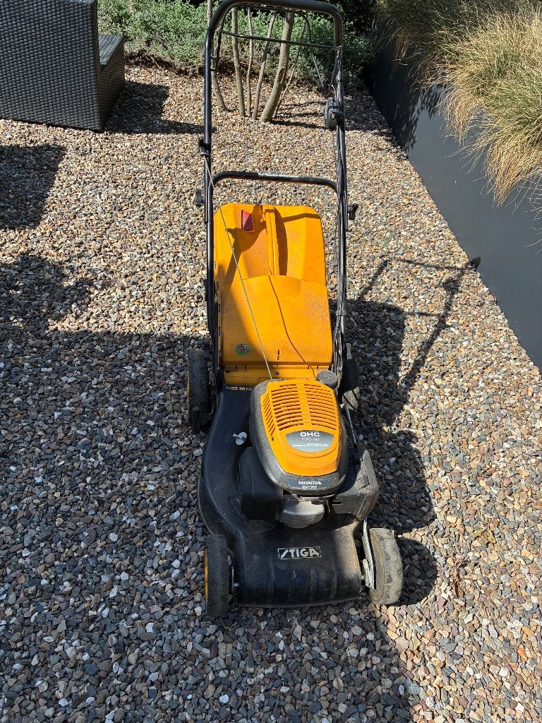 Stiga benzinemaaier Honda 135cx, Ophalen, Cirkelmaaier, Gebruikt, Stiga