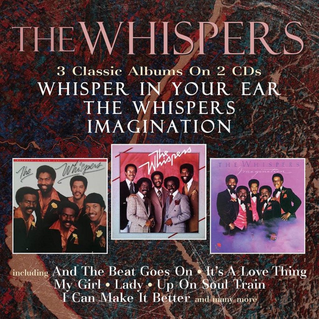 The Whispers -  3 albums on 2-cd   New in seal., Verzenden, Inclusief boekje, Soul, Nieuw in verpakking