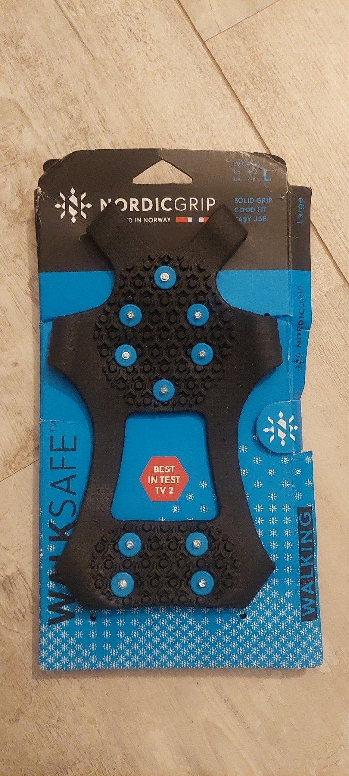 Nordic Grip Walksafe L- Anti-slip zolen voor schoenen, Ophalen, Nieuw, Overige typen