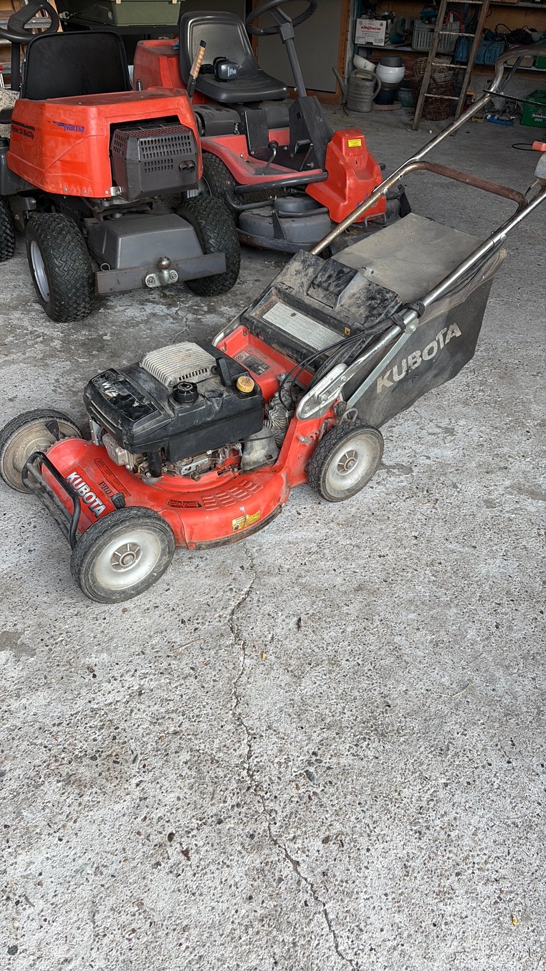 Kubota grasmaaier, Ophalen of Verzenden, Zo goed als nieuw, 50 cm of meer