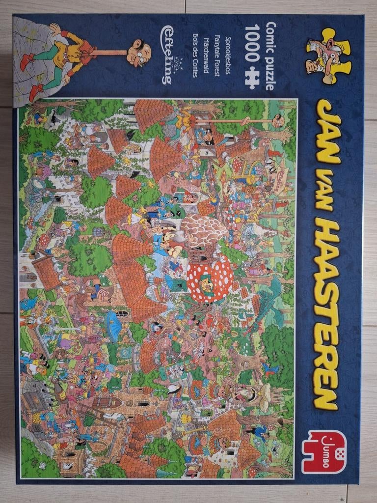 Jan van Haasteren: Sprookjesbos, Hobby en Vrije tijd, Denksport en Puzzels, Ophalen of Verzenden, Meer dan 1500 stukjes, Zo goed als nieuw