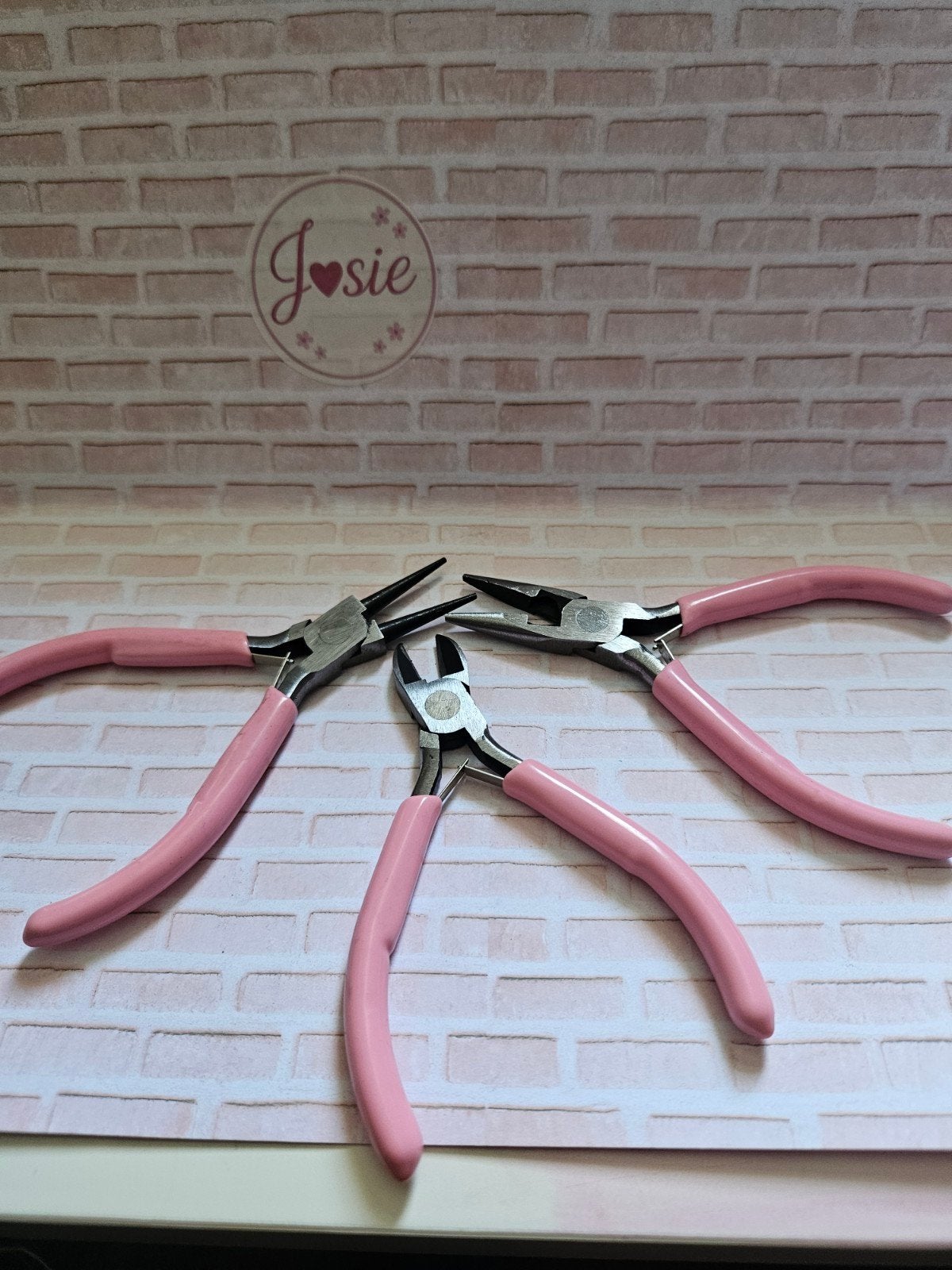 Roze Tangenset voor Sieraden Maken - 3 Stuks, Ophalen of Verzenden, Nieuw, Overige typen