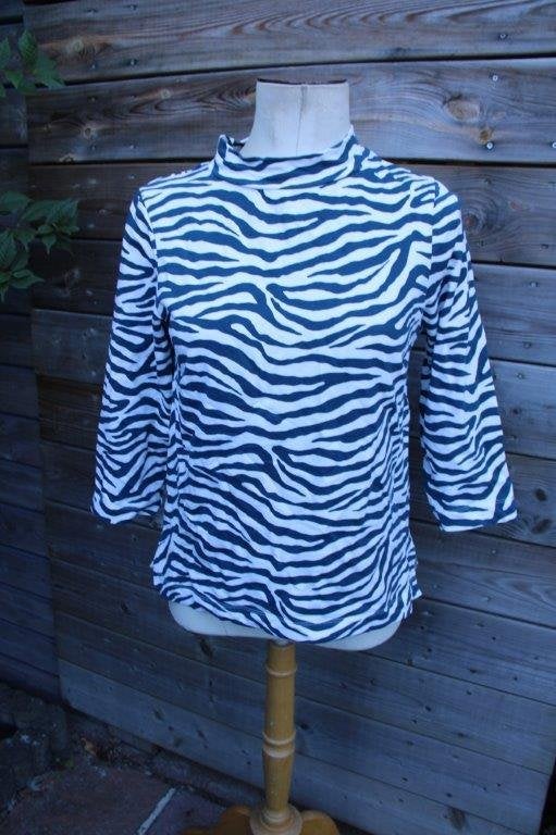Longsleeve blauw/ creme Purdey mt M Vaste prijs, Kleding | Dames, Maat 38/40 (M), Blauw, Ophalen of Verzenden, Zo goed als nieuw
