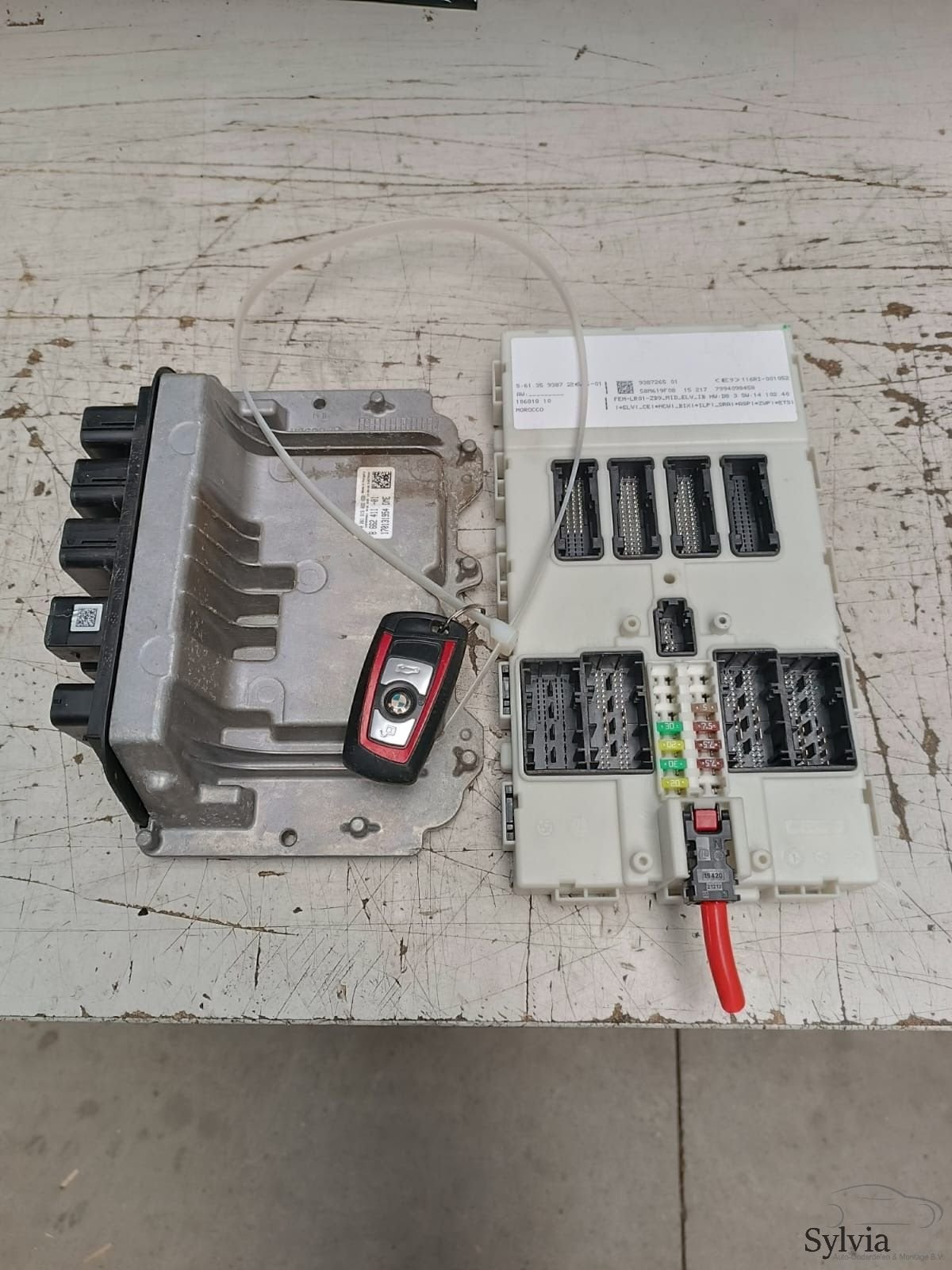 Startset ECU + CAS B38B15 BMW 3 serie F30 + LCI 61359387265, Gebruikt, -, -, Ophalen of Verzenden