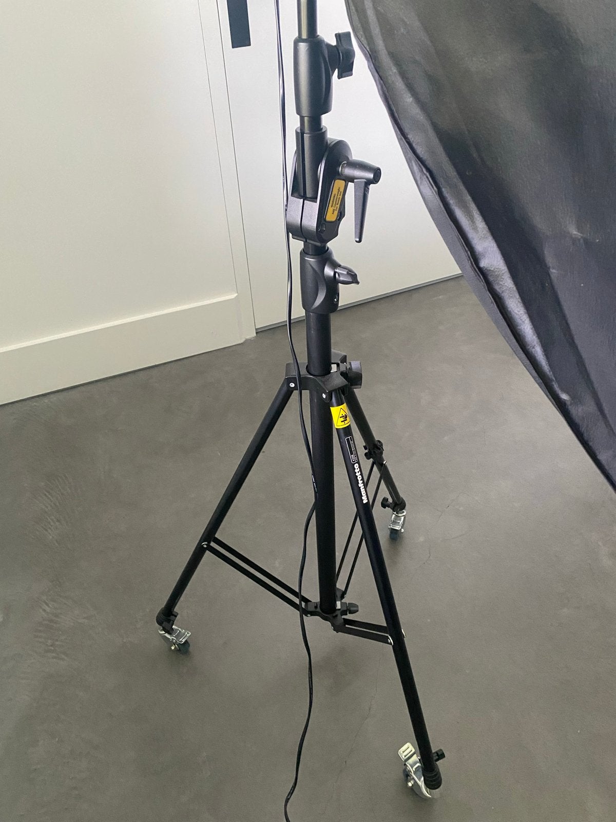 Manfrotto 420B Combi-Boom Statief met wielen, Audio, Tv en Foto, Statief, Ophalen of Verzenden, Zo goed als nieuw, Manfrotto