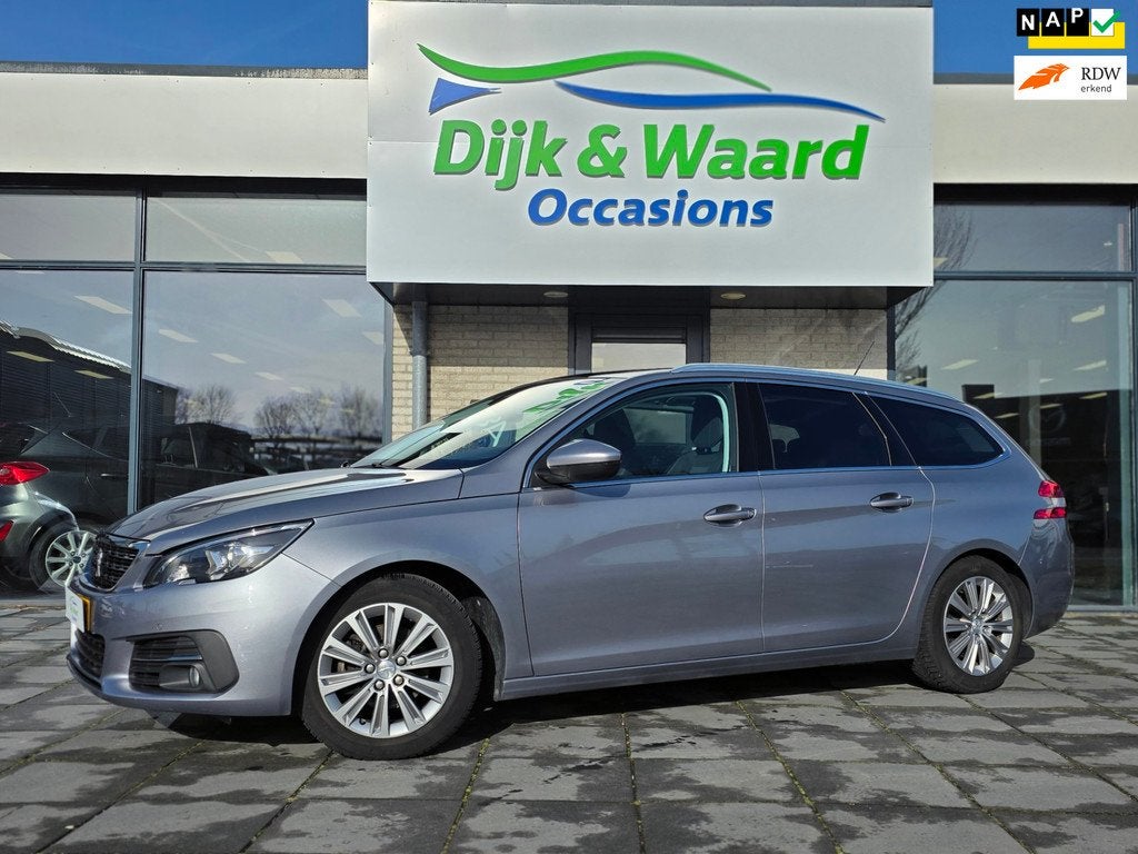 Peugeot 308 SW 1.2 PureTech Blue Lease Premium – Panoramad, Auto's, Peugeot, Bedrijf, Te koop, ABS, Achteruitrijcamera, Airbags