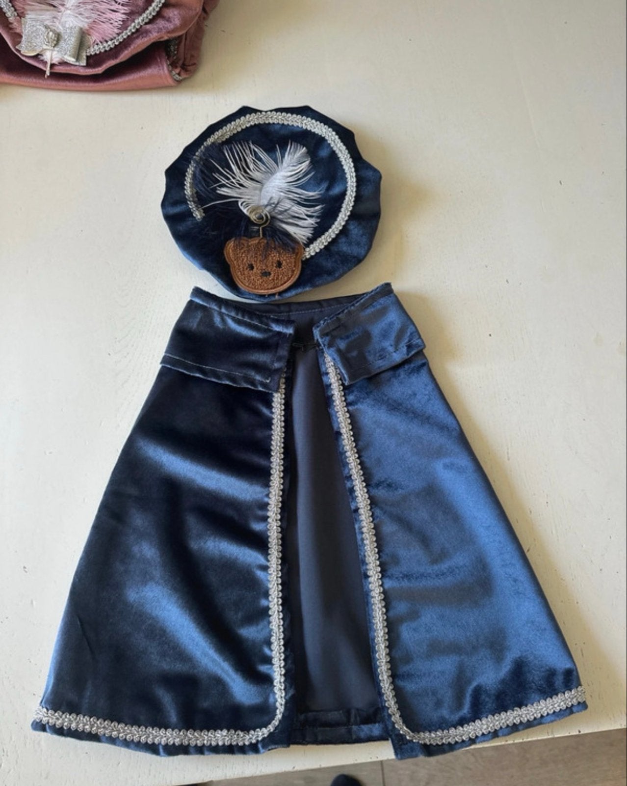 Handgemaakte Pieten Cape en Luxe Muts (0-3 jaar), Ophalen of Verzenden, Nieuw, 104 of kleiner, Jongen of Meisje
