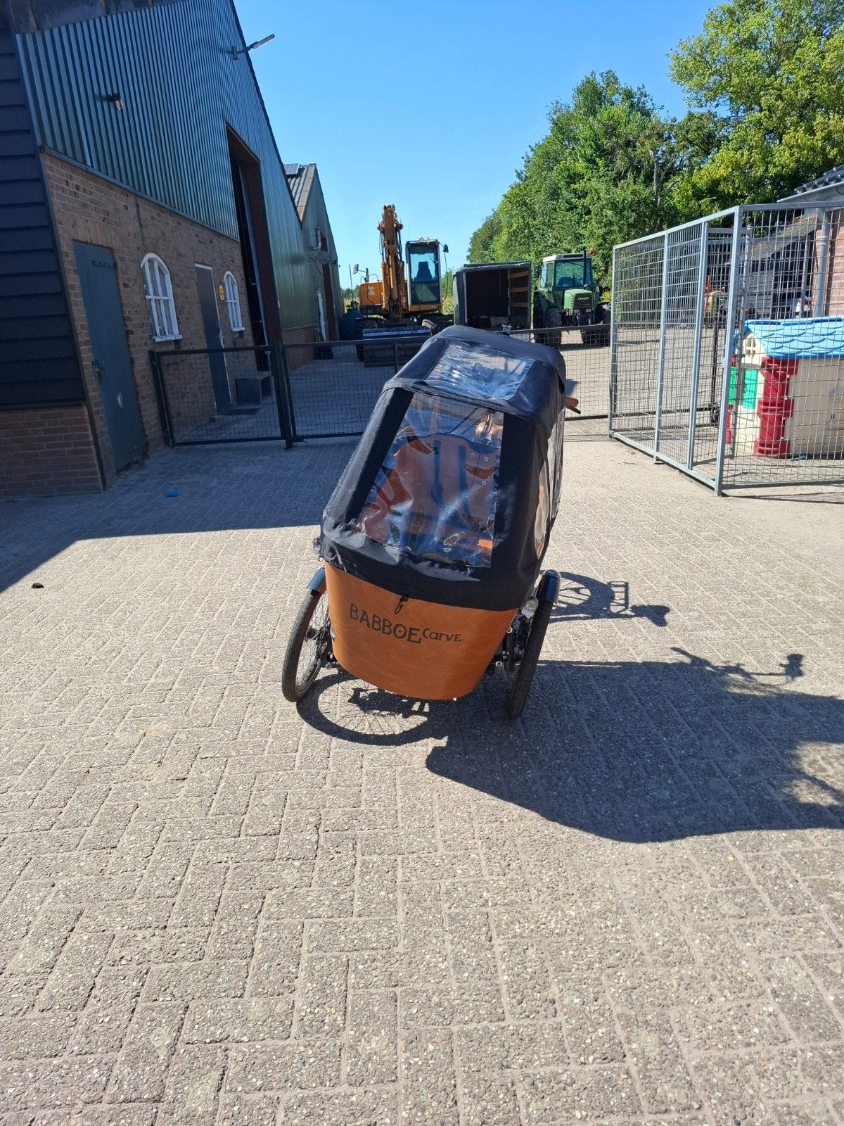 Babboe Carve Mountain bakfiets electrisch km stand: 617km, Ophalen, Babboe, Overige typen, 60 tot 80 kg